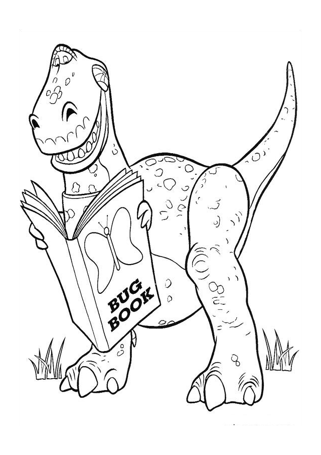 toy story rex coloring pages disney coloring pages rex the dinosaur from toy story rex coloring pages toy story 