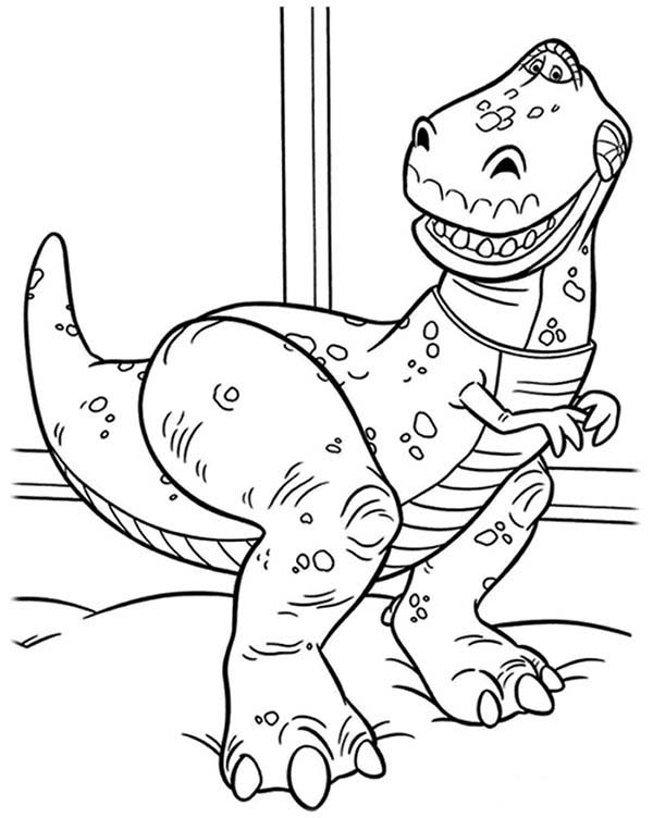 toy story rex coloring pages rex coloring pages surfnetkids rex coloring pages toy story 