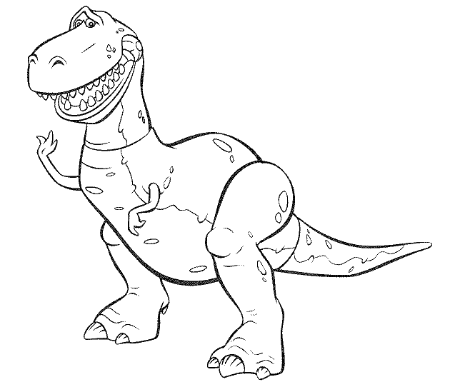 toy story rex coloring pages toy story free printable coloring pages puzzles and pages story toy rex coloring 