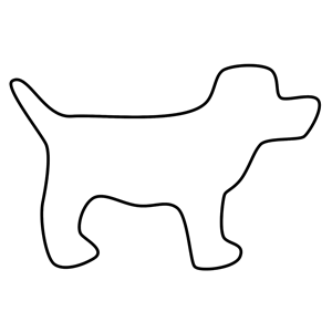 traceable dog dog traceable heraldic art dog traceable 