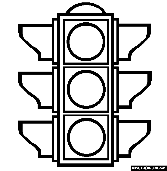 traffic light coloring page picture traffic light clipartsco traffic page coloring light 