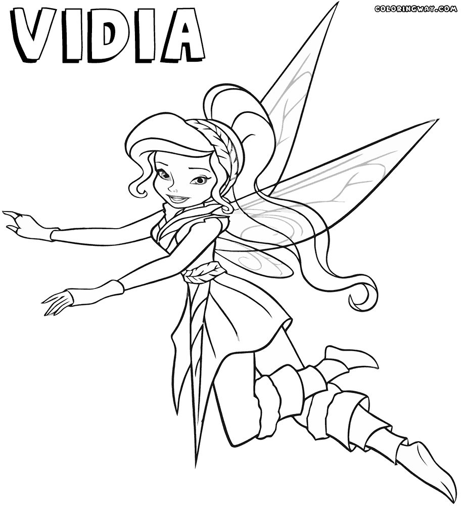 vidia fairy coloring pages step 7 how to draw vidia coloring pages vidia fairy 