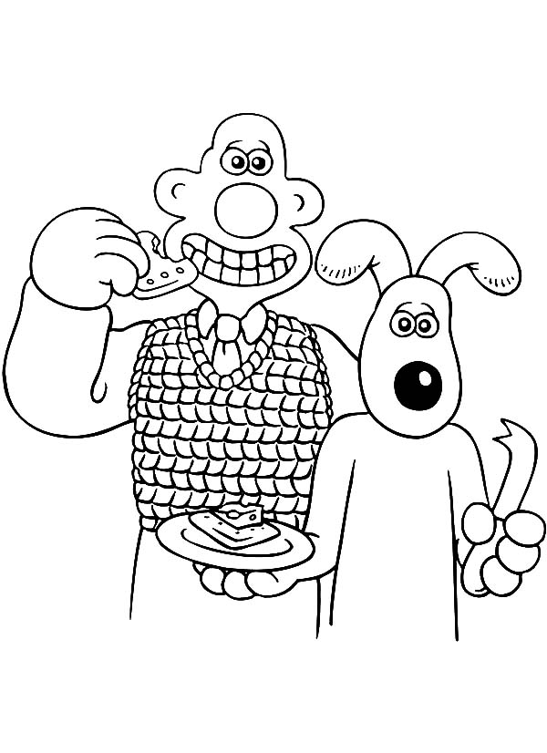 wallace and gromit pictures to print wallace and gromit color page coloring pages for kids to and wallace pictures gromit print 