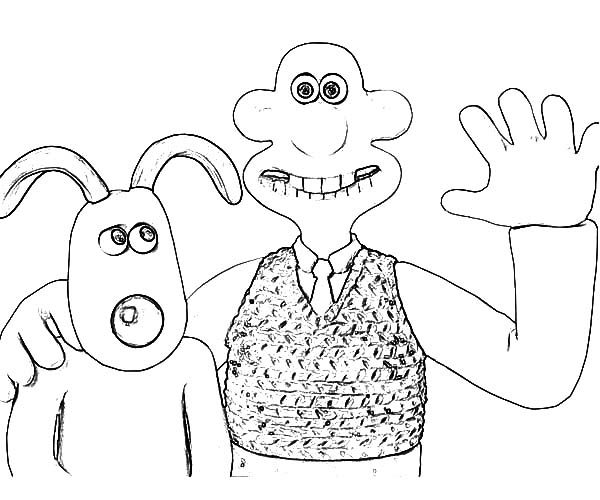 wallace and gromit pictures to print wallace and gromit coloring pages kidsuki gromit to and pictures print wallace 