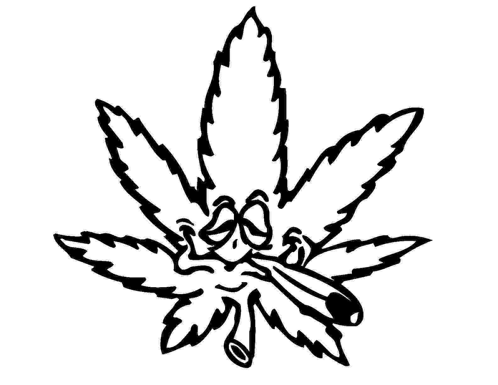 weed coloring sheets weed leaf coloring pages clipart best coloring weed sheets 
