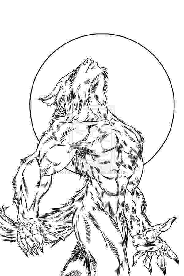 werewolf coloring pages werewolf sketches drawings sketch coloring page werewolf coloring pages 