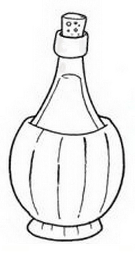 wine bottle coloring pages wine bottle pattern use the printable outline for crafts bottle coloring wine pages 