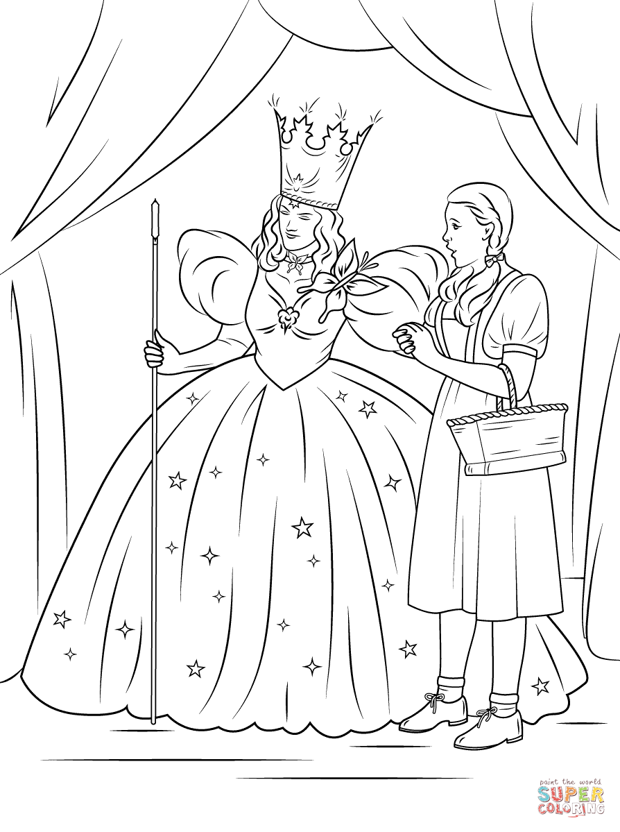 wizard of oz coloring pages free wizard of oz coloring pages learny kids free of oz wizard pages coloring 
