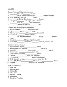 worksheets for grade 1 articles grammer exercises sample worksheets grade articles 1 for 