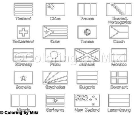 world flags to colour international flags coloring page 217 colour world to flags 