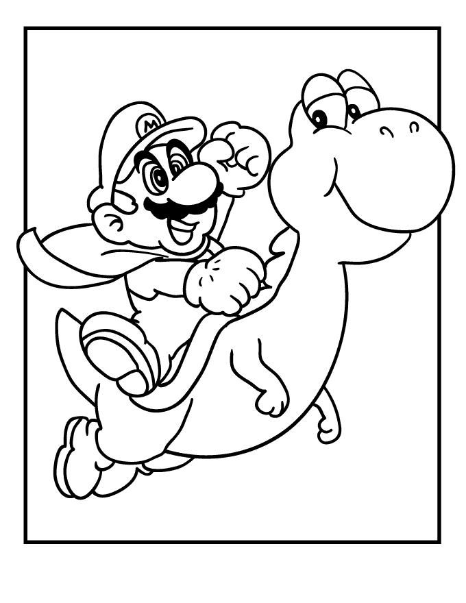 yoshi coloring super mario coloring pages best coloring pages for kids coloring yoshi 
