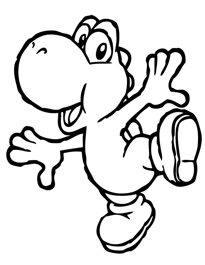 yoshi coloring yoshi coloring pages free download on clipartmag yoshi coloring 