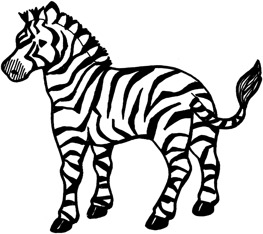 zebra coloring pages free printable free printable zebra coloring pages for kids pages coloring printable zebra free 