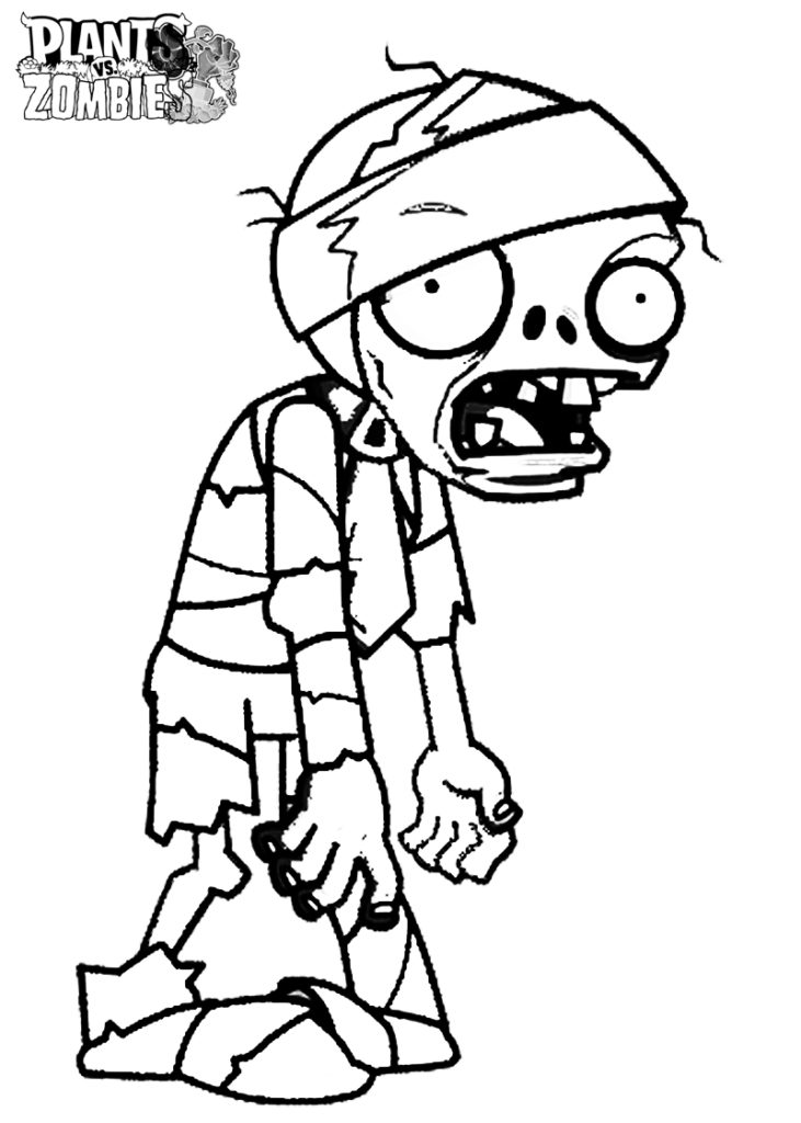 zombie coloring pages free coloring pages plants vs zombies free coloring pages coloring zombie free pages 