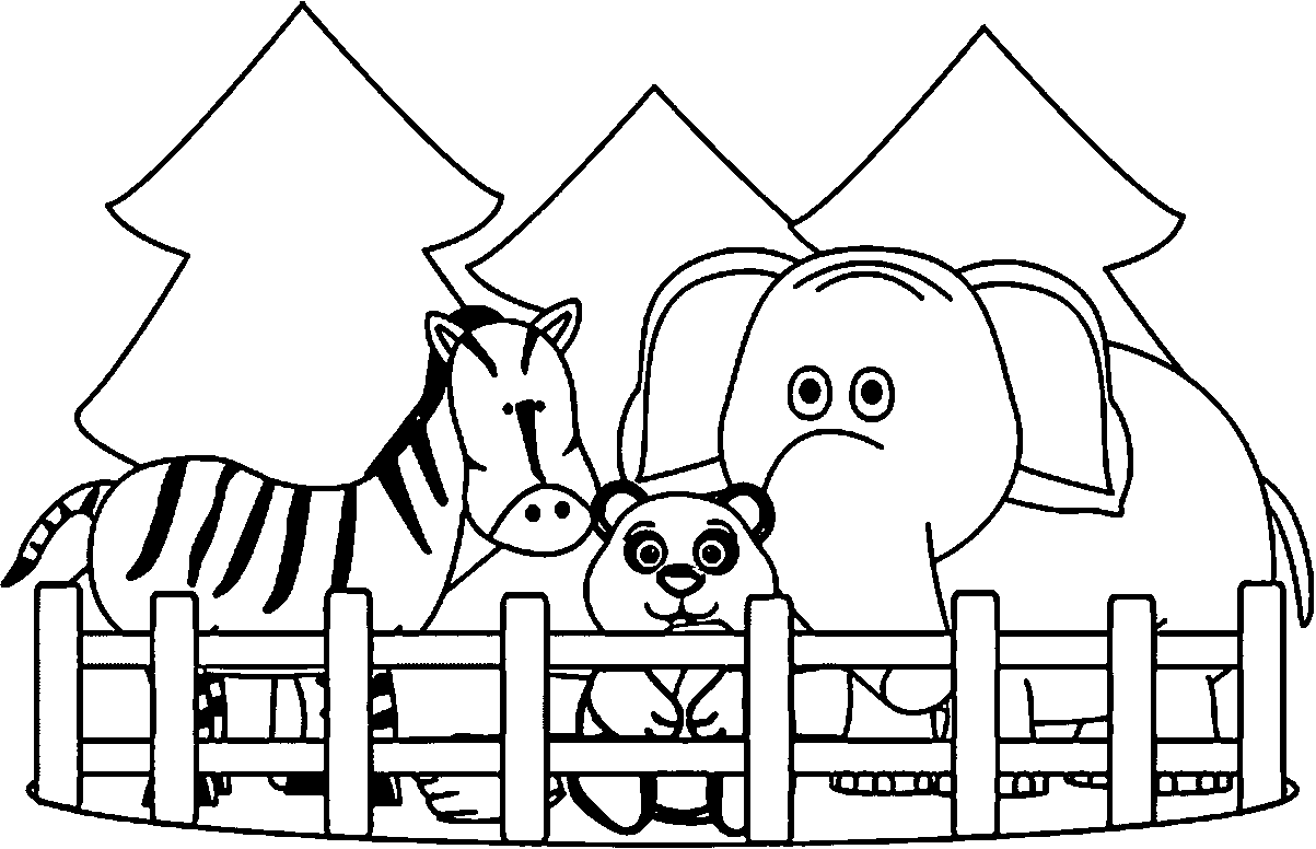 zoo coloring sheets zoo coloring pages coloringpages1001com coloring zoo sheets 