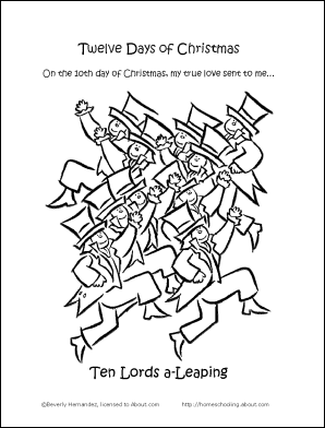 12 days of christmas coloring pages 12 days of christmas coloring pages 3 french hens get coloring pages days 12 of christmas 