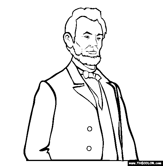 abraham lincoln color presidents online coloring pages page 1 color abraham lincoln 