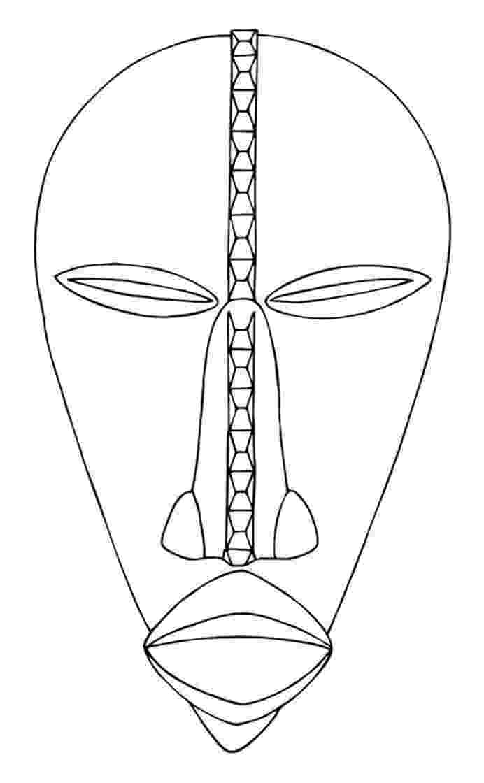african mask template 8 best african masks template images on pinterest mask african template 