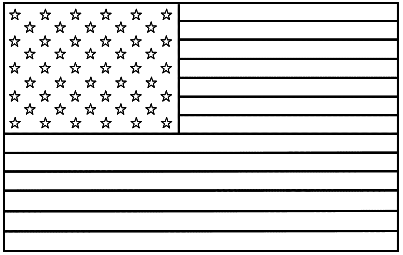 american flag to colour american flag coloring pages best coloring pages for kids colour american to flag 