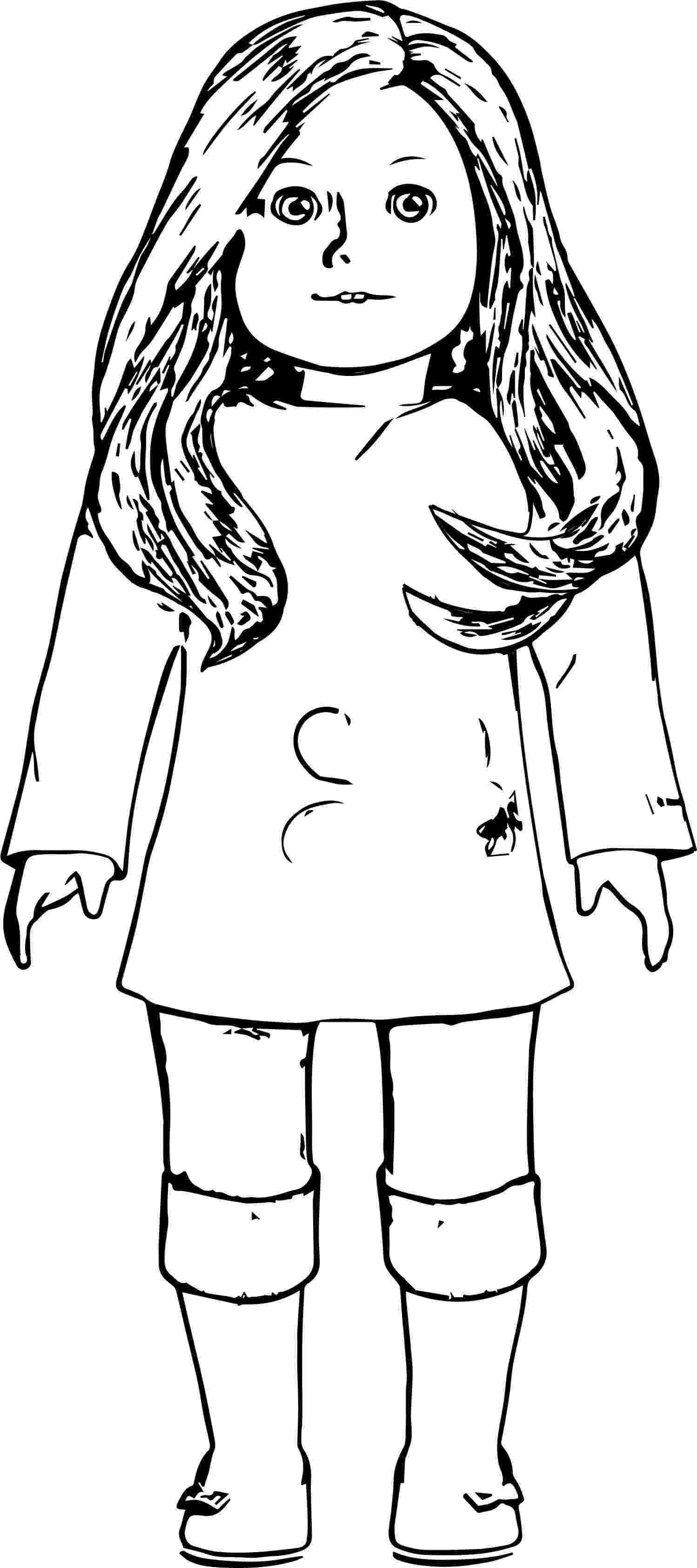 american girl doll coloring pages american girl isabelle doll coloring page 15382 coloring doll girl american pages 