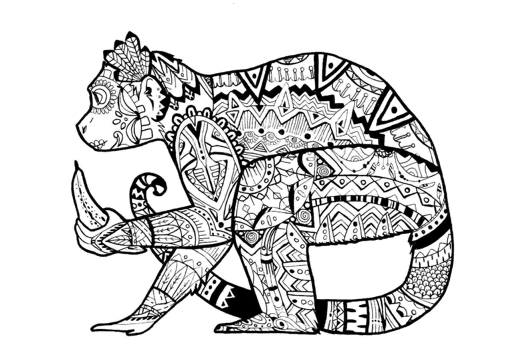 animal coloring pages adults cute animal coloring pages for adults awesome sloth in pages adults coloring animal 