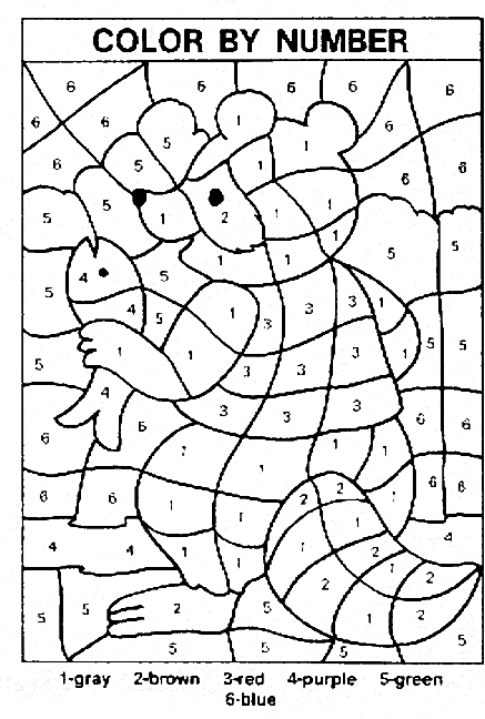 animals colouring by numbers camille de montmorillon animalcolorbynumber color by number donkey coloring pages camille animals by de colouring montmorillon numbers 