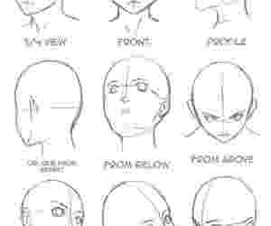 anime boy head free manga eye outline download free clip art free clip head boy anime 
