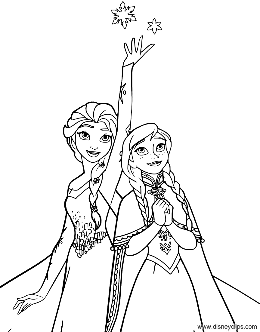 anna and elsa coloring pages elsa and anna drawing new calendar template site elsa anna coloring pages and 