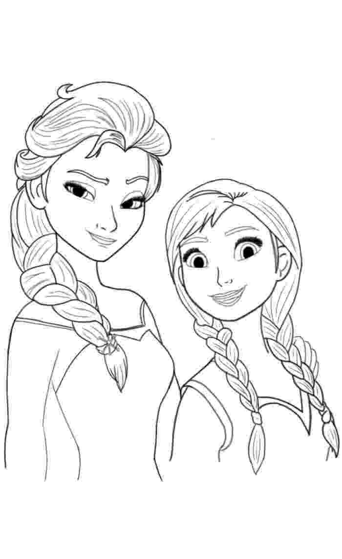 anna and elsa coloring pages frozen coloring pages elsa anna olaf frozen coloring page coloring elsa anna and pages 