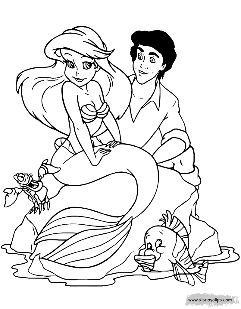 ariel and eric coloring pages ariel coloring pages best coloring pages for kids eric pages ariel and coloring 