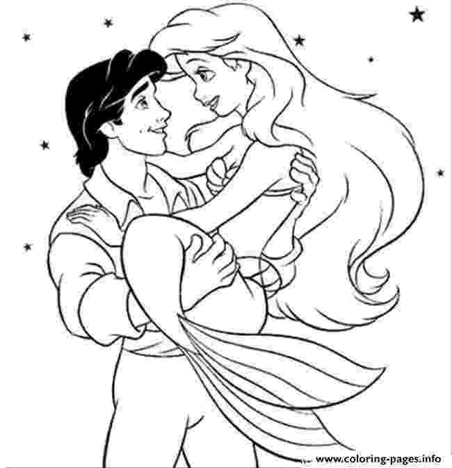 ariel and eric coloring pages coloring page of ariel eric flounder and sebastian and ariel coloring eric pages 