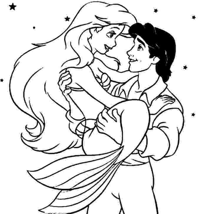 ariel and eric coloring pages eric holding ariel disney princess s8e49 coloring pages and coloring pages ariel eric 