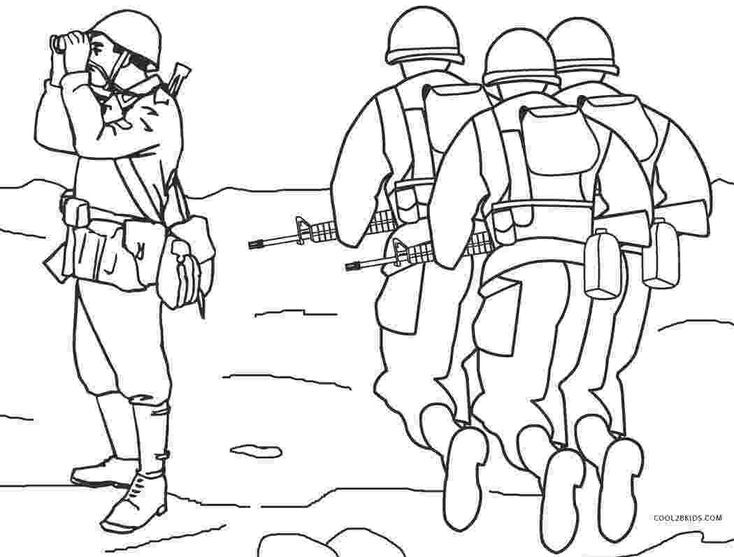 army colouring pictures free printable army coloring pages for kids pictures colouring army 