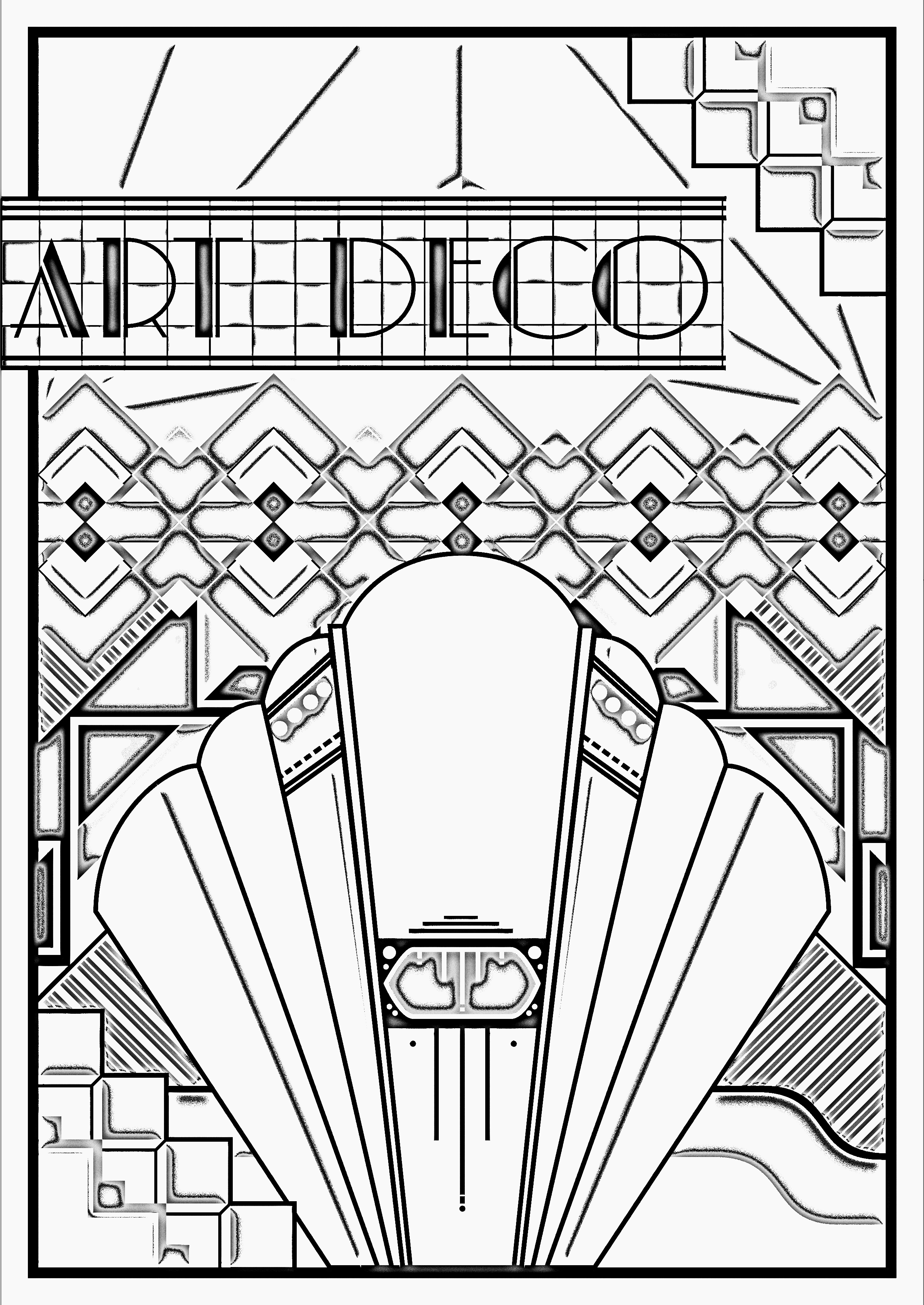 art deco coloring pages art deco coloring pages smac39s place to be coloring art pages deco 