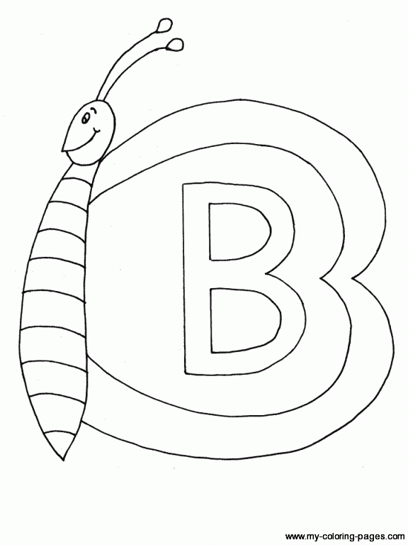 b coloring page letter b coloring pages preschool and coloring page b 