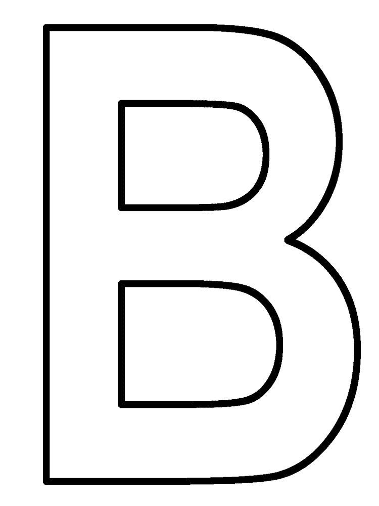 b coloring page letter b coloring pages preschool and kindergarten coloring b page 