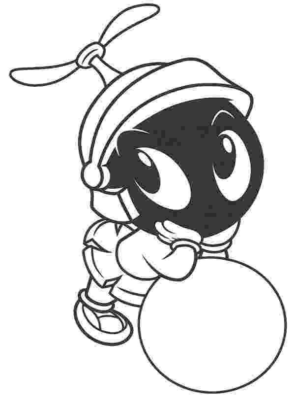 baby marvin the martian looney tunes characters marvin confusion coloring pages martian baby the marvin 