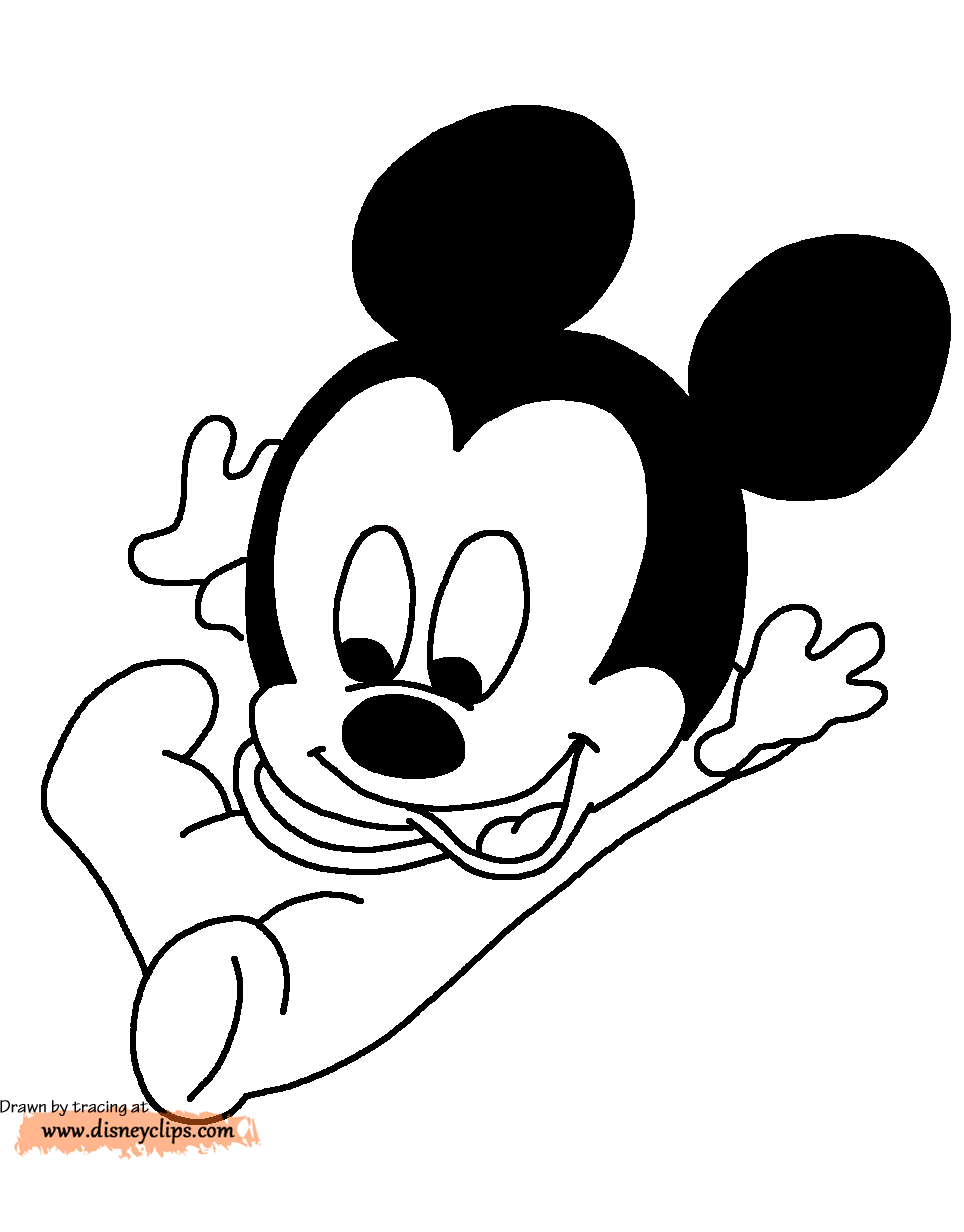 baby mickey mouse coloring pages baby mickey mouse coloring pages getcoloringpagescom coloring mickey pages baby mouse 