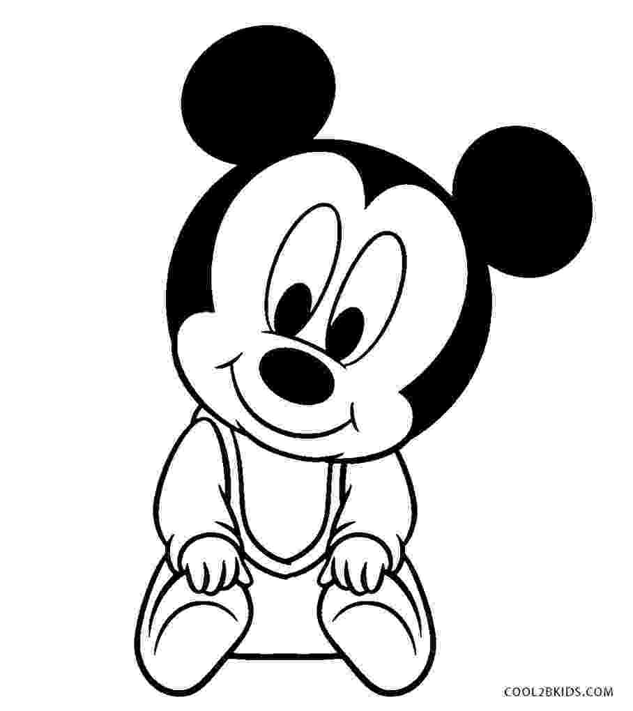 baby mickey mouse coloring pages some awesome birthday party ideas over the mickey mouse theme mouse pages baby coloring mickey 