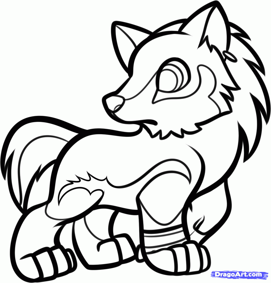 baby wolf coloring pages cute wolf coloring pages wolf coloring baby pages 