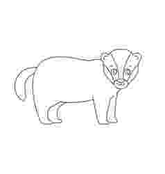 badger colouring badger coloring page animals town animals color sheet badger colouring 