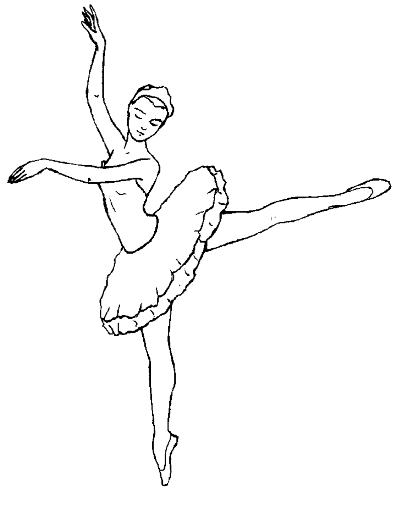 ballet color ballerina coloring pages for childrens printable for free color ballet 