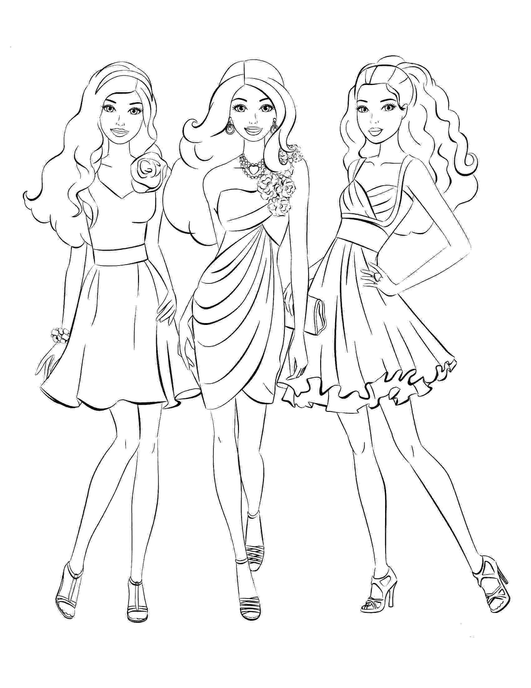 barbie coloring book free download barbie coloring pages ken and barbie black and white download barbie coloring book free 