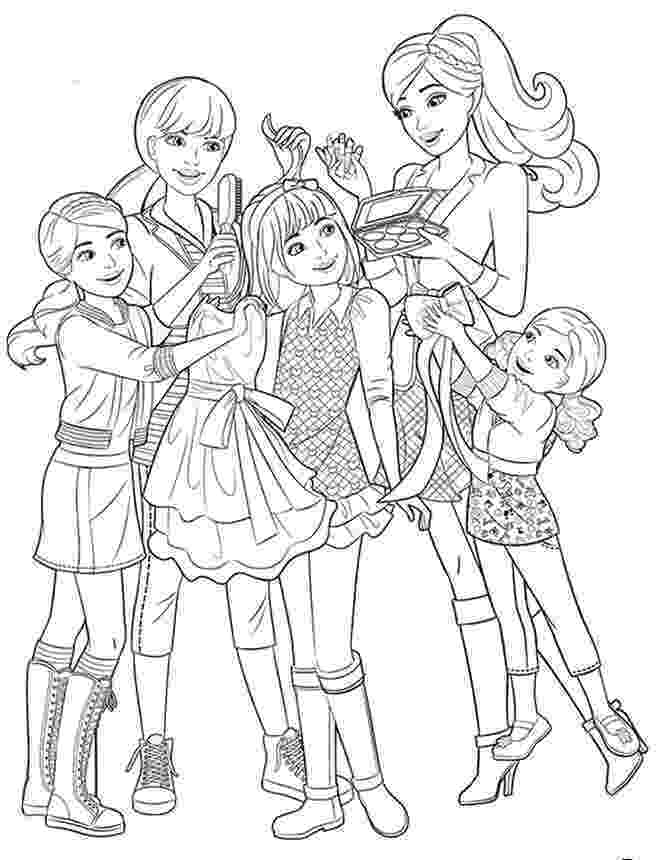 barbie coloring pages for kids barbie her little sisters coloring page barbie for barbie coloring pages kids 
