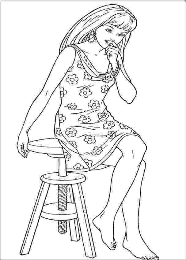 barbie coloring pages for kids free printable barbie coloring pages for kids pages for coloring kids barbie 