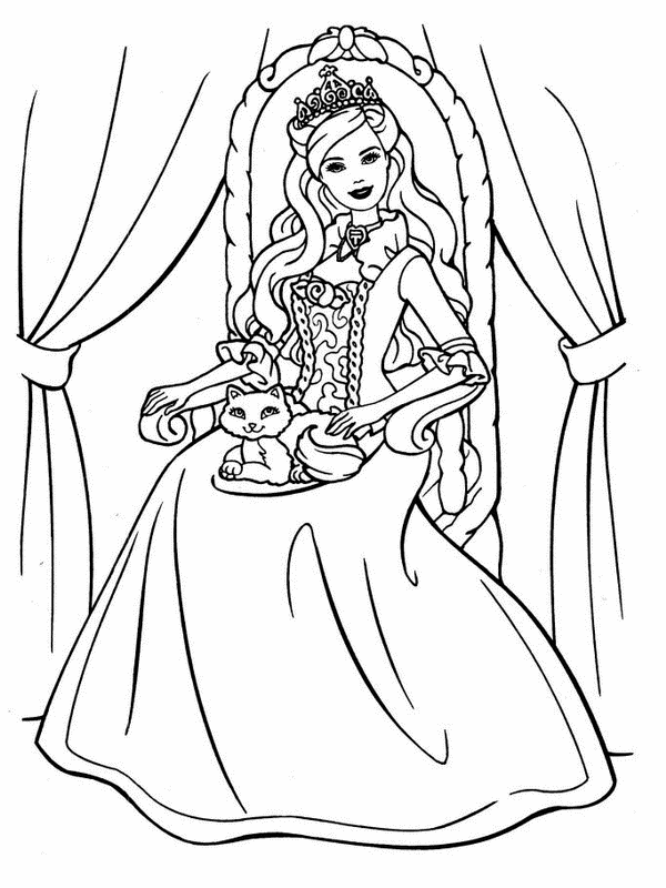 barbie coloring pages for kids kids page barbie coloring pages for childrens pages barbie coloring for kids 