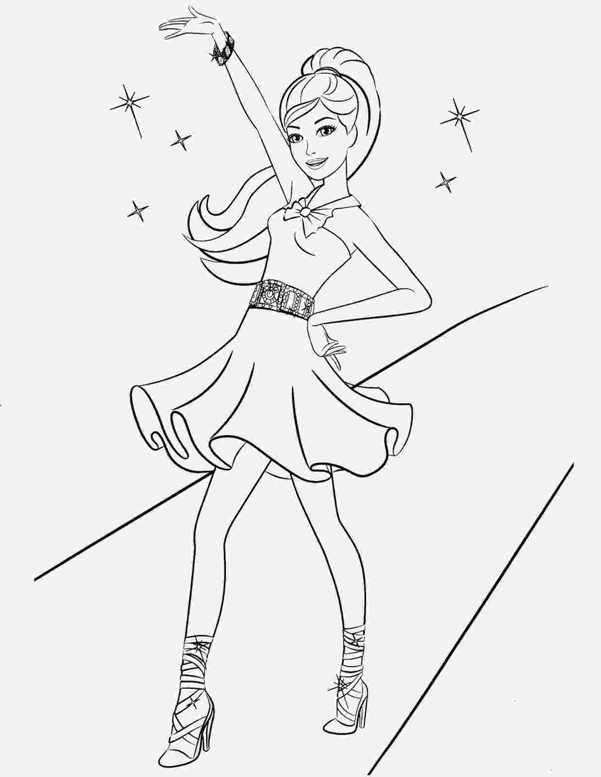 barbie free coloring pages 85 barbie coloring pages for girls barbie princess free barbie pages coloring 