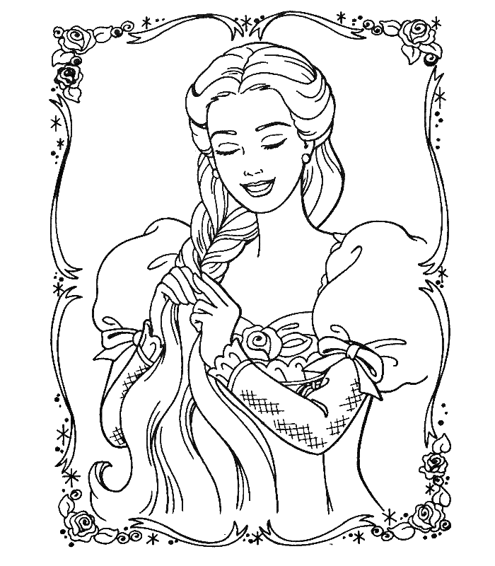 barbie free coloring pages barbie coloring pages free pages coloring barbie 