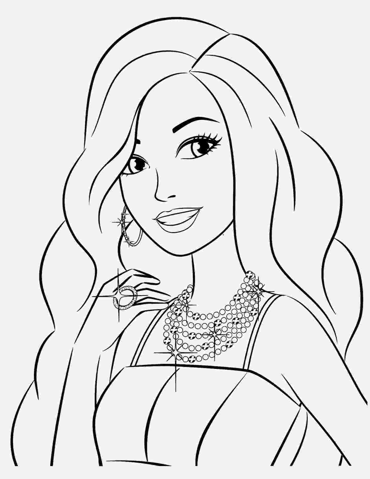barbie free coloring pages free coloring pages barbie coloring pages free barbie pages coloring 