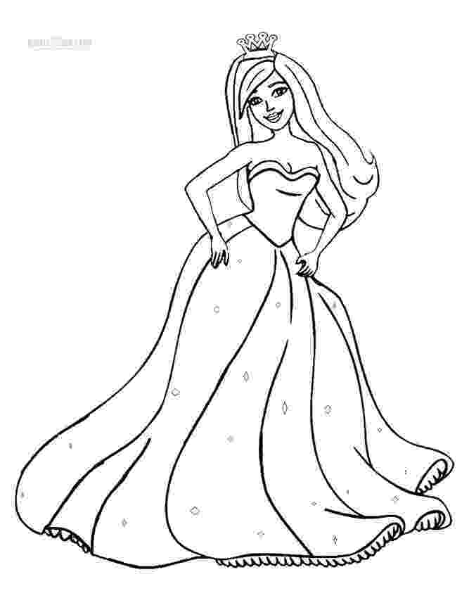 barbie free coloring pages printable barbie princess coloring pages for kids cool2bkids barbie free pages coloring 